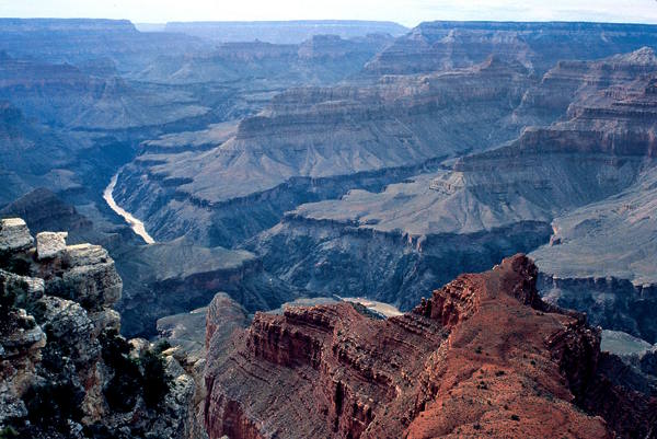 Der Grand Canyon aus der Vogelperspektive